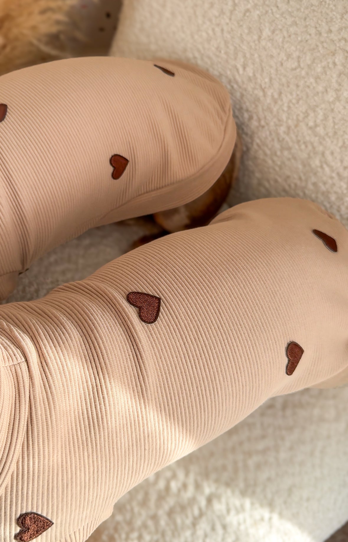 Hearts Ribbed Dachshund Jumper - 2 Week’s Dispatch Time